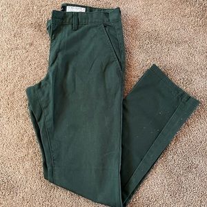 RVCA green chinos